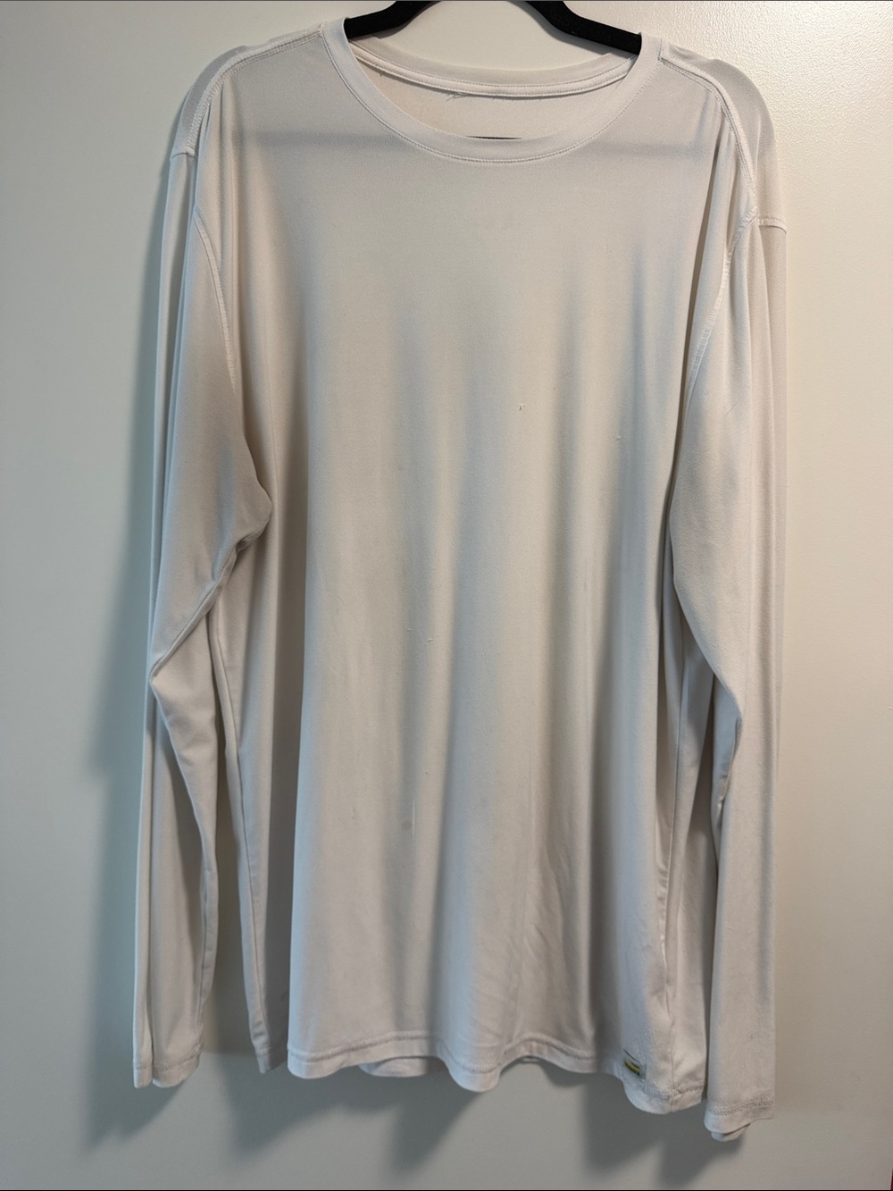 Men's Long Sleeve Crew Neck Shirt - off white